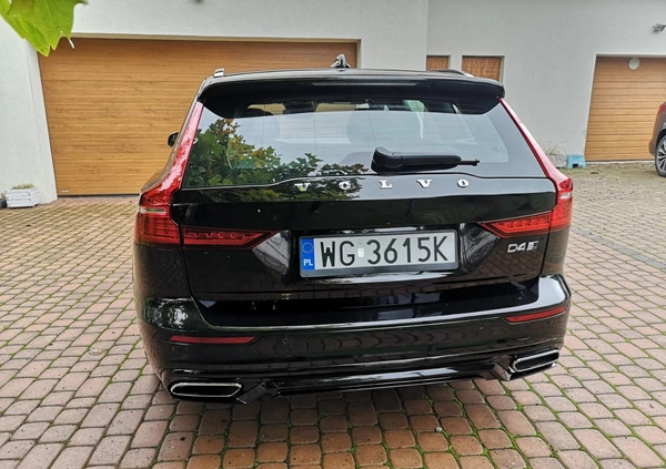 Volvo V60 cena 139000 przebieg: 76482, rok produkcji 2020 z Garwolin małe 172